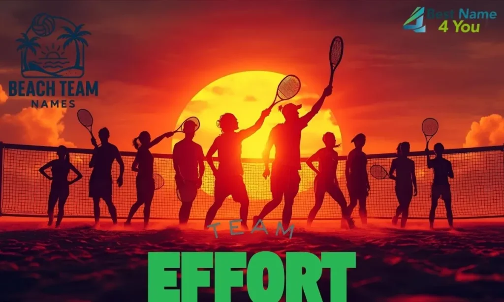 Beach Tennis Team Names