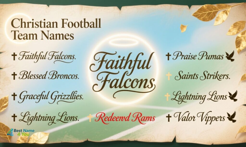 Christian Football Team Namesย