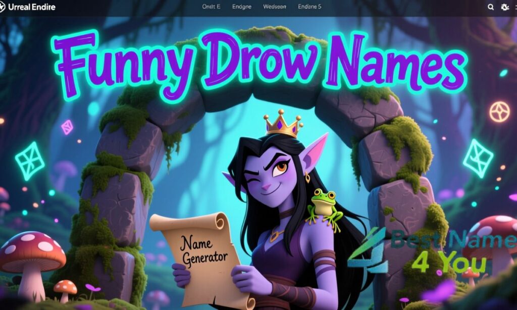 Funny Drow Names