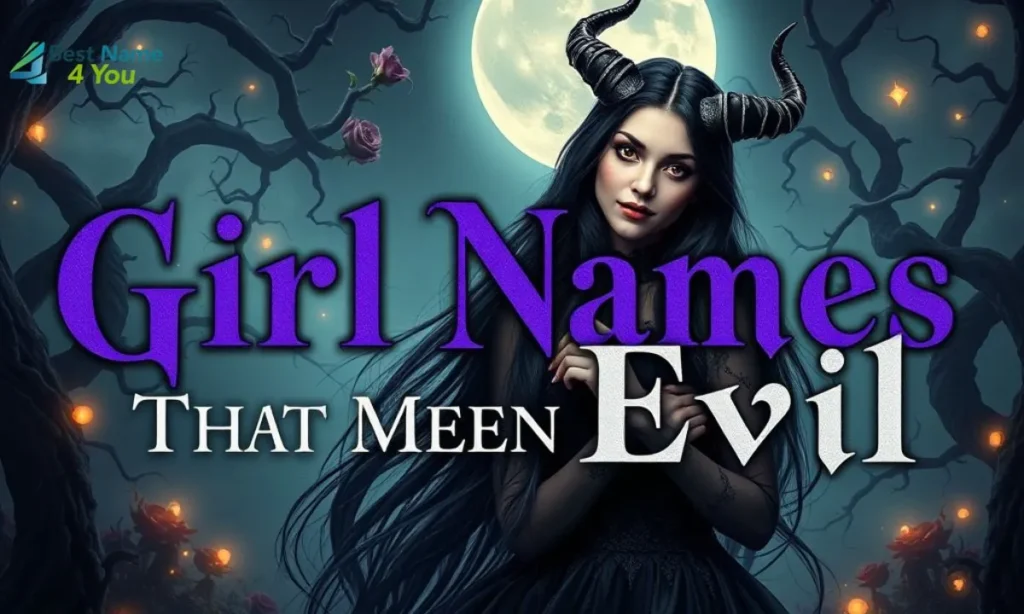 Girl Names That Mean Evil
