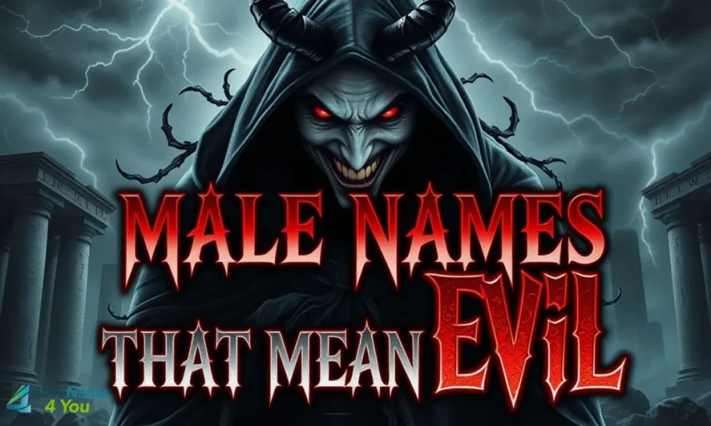 Male Names That Mean Evil