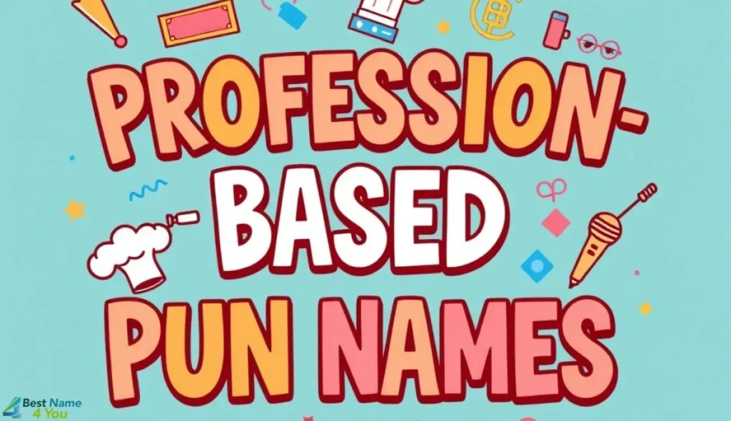 Profession-Based Pun Names