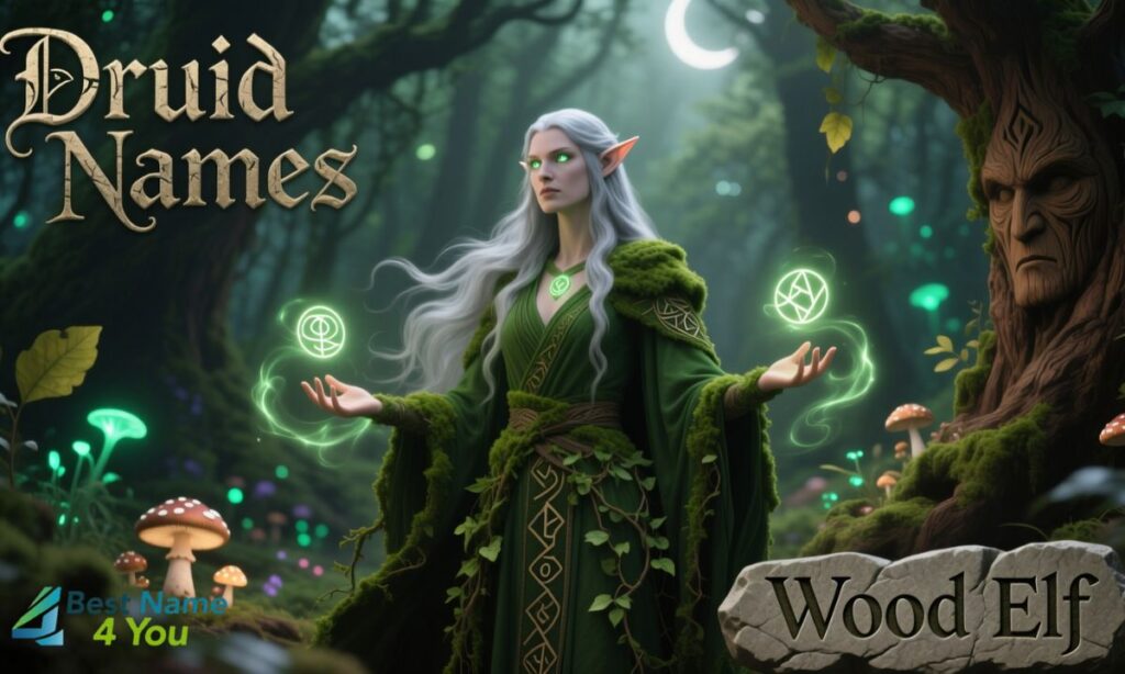 Woodelf druid name