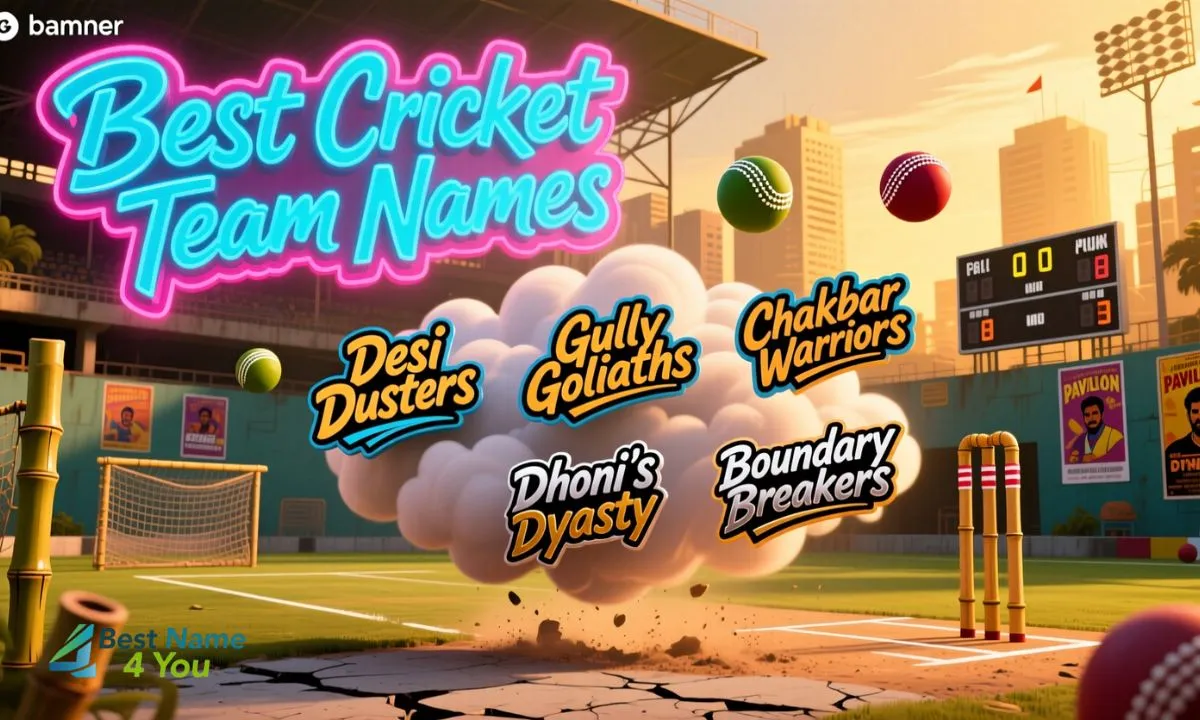 best cricket team name