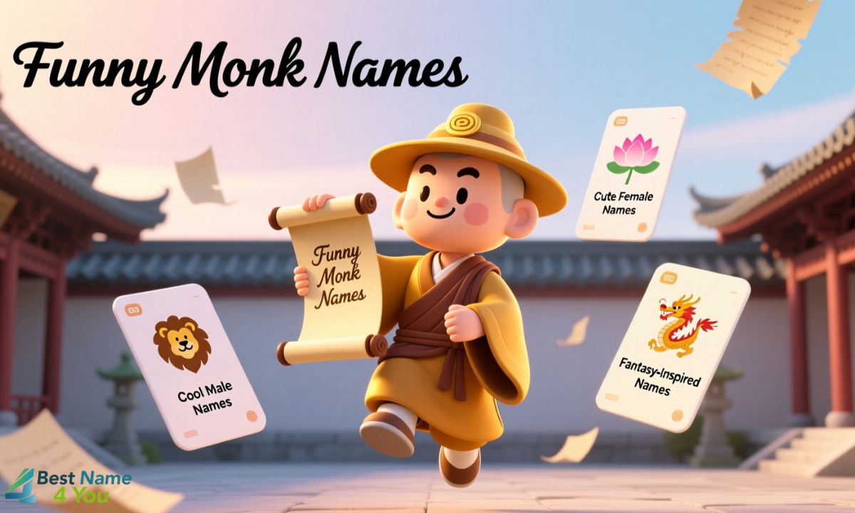 funny monk name