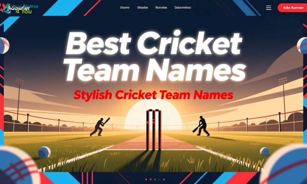 stylish team name