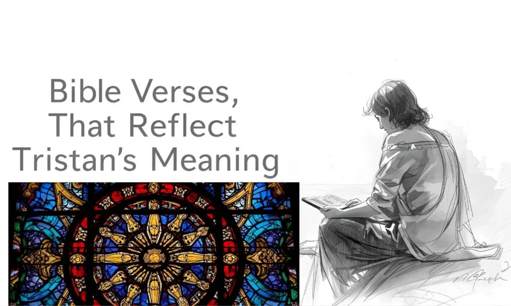 Bible Verses That Reflect Tristan's Meaning