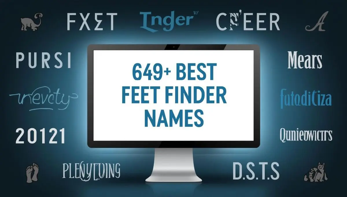 649+ Best Feet Finder Names A Compelling List for Every Style in 2026